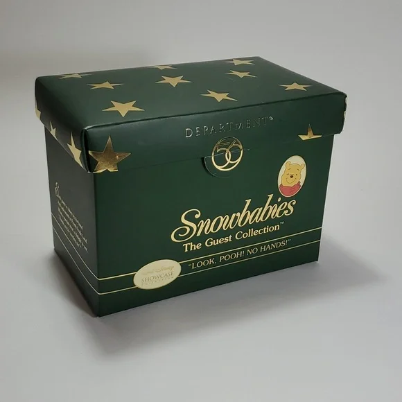 Snowbabies "Look, Pooh! No Hands!" Figurine - Picture 7 of 10